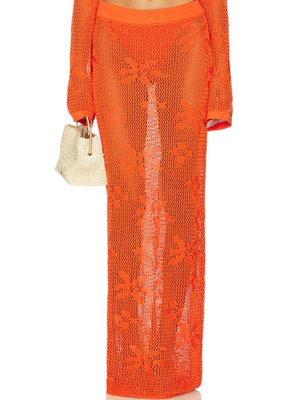SNDYS Terra Maxi Skirt in Volcanic